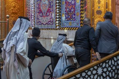 شعبة الحرم الشريف تواصل تنفيذ خطتها الخاصة بشهر المحرّم داخل مرقد أبي الفضل العباس (عليه السلام)
