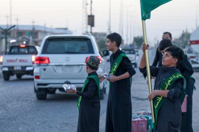المجمع العلمي يحيي عاشوراء بخدمة الزائرين وإقامة مجالس العزاء ببغداد والحمزة الشرقي