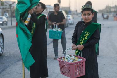 المجمع العلمي يحيي عاشوراء بخدمة الزائرين وإقامة مجالس العزاء ببغداد والحمزة الشرقي
