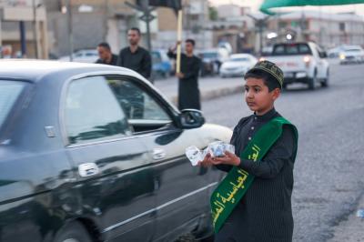 المجمع العلمي يحيي عاشوراء بخدمة الزائرين وإقامة مجالس العزاء ببغداد والحمزة الشرقي