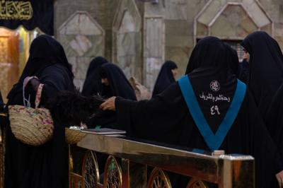 شعبة الزينبيات تنشر مبلغات لخدمة المشاركات في عزاء دفن الأجساد الطاهرة