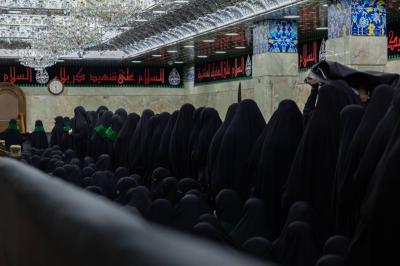 شعبة مدارس الكفيل الدينية النسوية تشارك في المسيرة السنوية لإحياء ذكرى دفن الأجساد الطاهرة