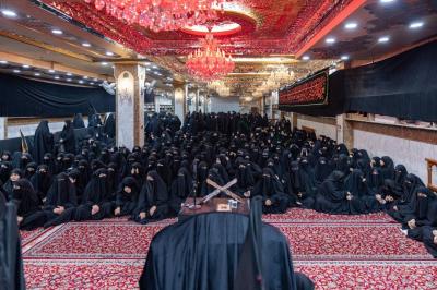شعبة مدارس الكفيل الدينية النسوية تشارك في المسيرة السنوية لإحياء ذكرى دفن الأجساد الطاهرة
