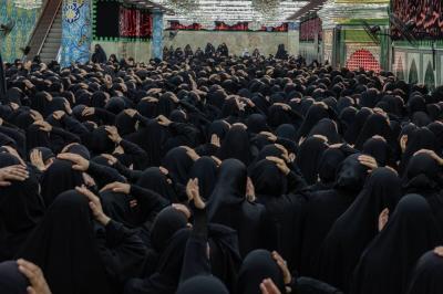شعبة مدارس الكفيل الدينية النسوية تشارك في المسيرة السنوية لإحياء ذكرى دفن الأجساد الطاهرة