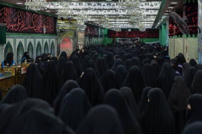شعبة مدارس الكفيل الدينية النسوية تشارك في المسيرة السنوية لإحياء ذكرى دفن الأجساد الطاهرة