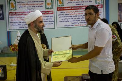 بالتعاون مع العتبة العبّاسية المقدّسة: مركزُ الإمام الحسن(عليه السلام) يحتفي بتخرّج أكثر من (2000) طالب وطالبة من دوراته الصيفية..