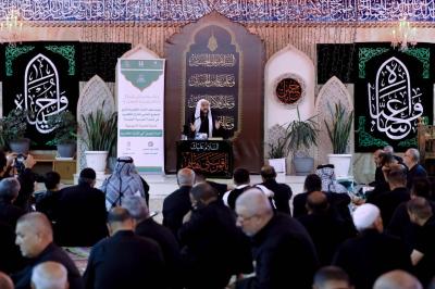 المجمع العلمي يواصل إقامة محاضراته الأسبوعية في مقام الإمام المهدي (عجل الله فرجه)