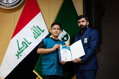 قسم العلاقات العامة يختتم فعاليات مخيم البذرة الواعدة الخاص بأبناء المنتسبين