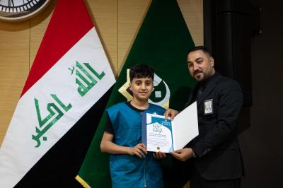 قسم العلاقات العامة يختتم فعاليات مخيم البذرة الواعدة الخاص بأبناء المنتسبين