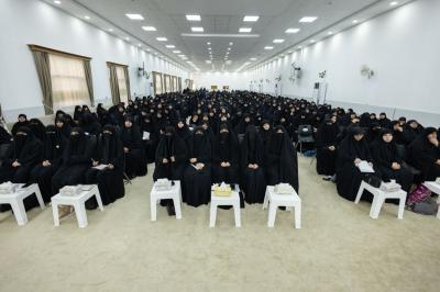 ملتقى المبلغات الأول يشهد تقديم محاضرة عن (البركات الإلهية في زيارة الأربعين)