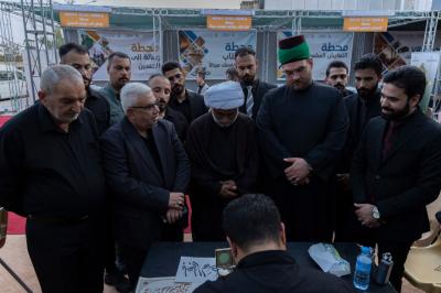 قسم العلاقات العامة يفتتح محطات فتية الكفيل الثقافية بنسختها الرابعة في كركوك
