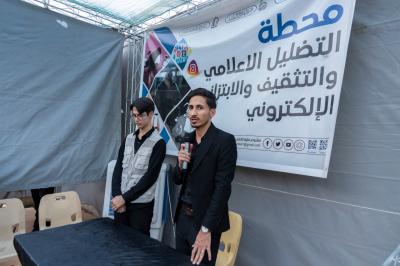قسم العلاقات العامة يفتتح محطات فتية الكفيل الثقافية بنسختها الرابعة في كركوك