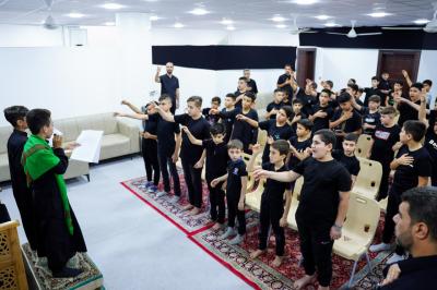 المجمع العلمي يحيي ذكرى شهادة الإمام السجاد (عليه السلام) في كربلاء وصلاح الدين