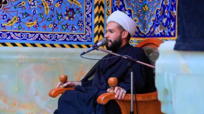 قسم الشؤون الدينية يقدم محاضرة عن سيرة الإمام السجاد (عليه السلام)