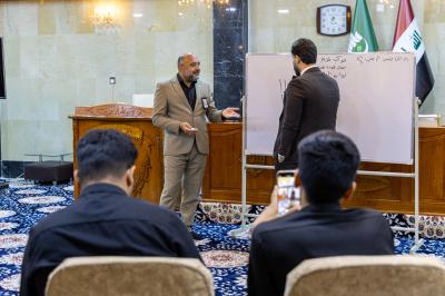 العتبة العباسية المقدسة تنظّم ورشة تطويرية لمحاضري محطات الموكب الثقافي العام