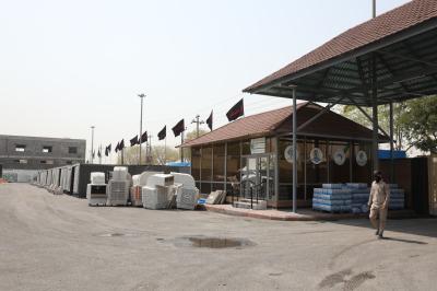 العتبة العباسية المقدسة تواصل أعمال تهيئة مجموعة مواكب أم البنين (عليها السلام) لخدمة زائري الأربعين