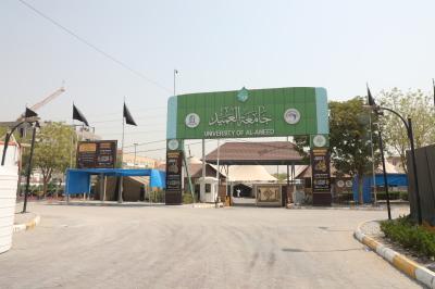 العتبة العباسية المقدسة تواصل أعمال تهيئة مجموعة مواكب أم البنين (عليها السلام) لخدمة زائري الأربعين