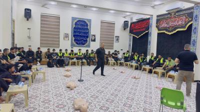  مركز الكفيل للصحة والسلامة يختتم دورة الإسعافات الأولية في محافظة البصرة