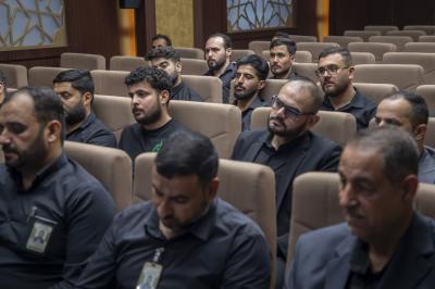 قسم رعاية الصحن الشريف يعقد اجتماعًا لتنظيم عمل الهيئات التطوّعية