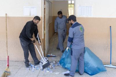 قسم الشؤون الخدمية يهيِّئ ثلاثة أماكن لاستقبال الزائرين خلال زيارة الأربعين