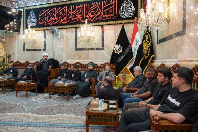 العتبة العباسية المقدسة تقيم مجلس عزائها السنوي بذكرى شهادة الإمام الحسن (عليه السلام)