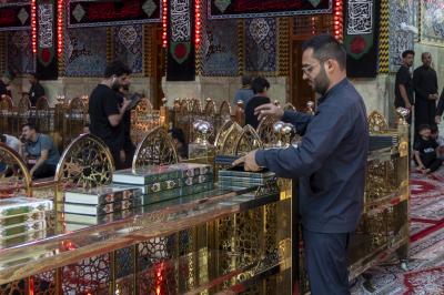 قسم رعاية الصحن الشريف ينهي استعداداته الخاصة بزيارة الأربعين