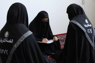 شعبة فاطمة بنت أسد تبدأ برنامجها السنوي بخدمة زائرات الأربعين