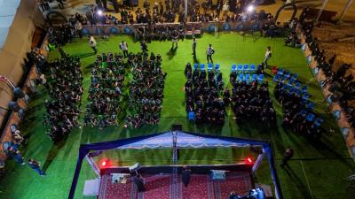 المجمع العلمي يطلق برنامج (القرآني الصغير) على طريق الزائرين بين النجف وكربلاء