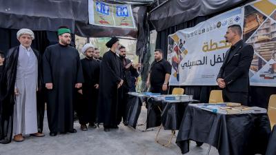 قسم العلاقات العامة يفتتح محطات فتية الكفيل الثقافية في ديالى