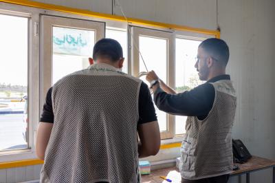 افتتاح 27 مركزاً لإرشاد التائهين على محوري النجف وبابل لتقديم الدعم والإرشاد لزائري الأربعين 