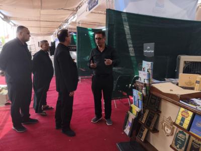 إدارة العتبة العباسية المقدسة تطّلع على خدمات الموكب الثقافي العام في مجمّع العلقمي