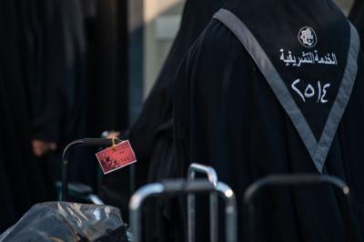القسم النسوي في مجمع أبي الفضل العباس (عليه السلام) يواصل تقديم خدماته لزائرات الأربعين
