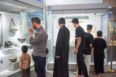 متحف الكفيل يستقبل زائري الأربعين كوجهة ثقافية داخل العتبة العباسية المقدسة
