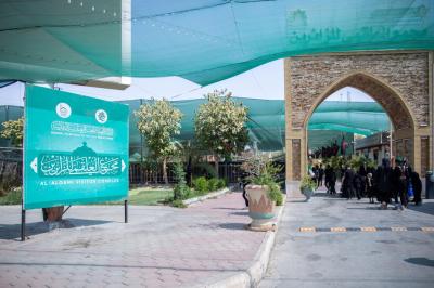 مجمع العلقمي يرفع مستوى خدماته المقدمة لزائري أربعين الإمام الحسين (عليه السلام)