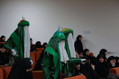 شعبة الخطابة النسوية تقيم مجلسًا عزائيًّا في مجموعة مواكب أم البنين (عليها السلام) لزائرات الأربعين