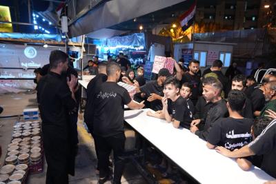 عبر مفارزه الميدانية.. مستشفى الكفيل يقدّم خدماته الطبّية والإسعافات الأولية لزائري الأربعين