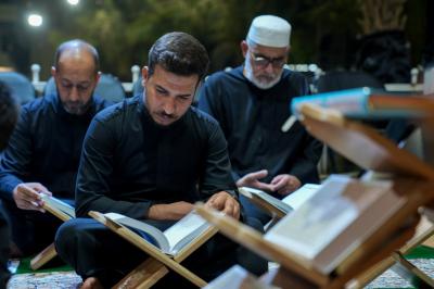 في موكب العتبتين المقدستين..المجمَع العلمي يقيم سلسلة محافل قرآنية على طريق زائري الأربعين