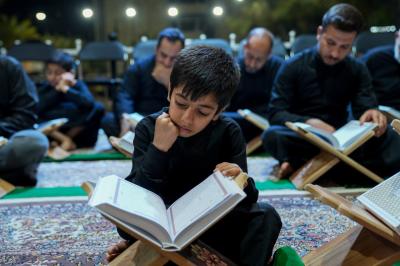في موكب العتبتين المقدستين..المجمَع العلمي يقيم سلسلة محافل قرآنية على طريق زائري الأربعين