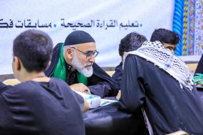 المجمَع العلمي يقدم خدماته التبليغية ويقيم محافل قرآنية لزائري الأربعين