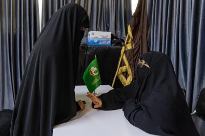 القسم النسوي في مجمع العلقمي ينظم ختمات قرآنية ويهديها للإمام الحسين (عليه السلام) وشهداء العراق
