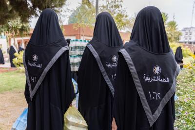 القسم النسوي في مجمع العلقمي ينظم ختمات قرآنية ويهديها للإمام الحسين (عليه السلام) وشهداء العراق