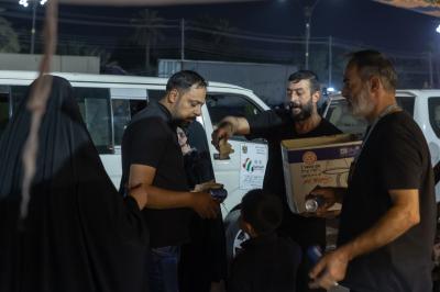 موكب الهيأة العليا لإحياء التراث يواكب الزائرين بخدمات متكاملة