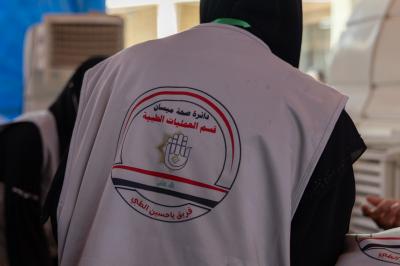 القسم النسوي في مواكب أم البنين (عليها السلام) يقدِّم خدمات متكاملة لزائرات الأربعين