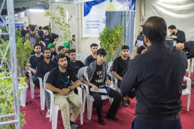 الموكب الثقافي العام ينظم أنشطة فكرية وجلسات حوارية لزائري الأربعين