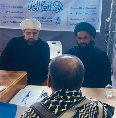 الموكب الثقافي العام ينظم أنشطة فكرية وجلسات حوارية لزائري الأربعين