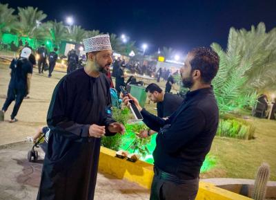 فريق موسوعة أحيوا أمرنا يجري حوارات توثيقية دولية مع زائري الأربعين