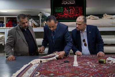 وفد جامعة الكوفة يطلع على مقتنيات متحف الكفيل ويشيد بطرائق ترميمها والحفاظ عليها