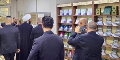 المجمع العلمي يقيم معرضا للكتاب ضمن فعاليات مهرجان (ترتيل الرأس) السنوي في بغداد