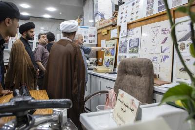 قسم الشؤون الفكرية ينظم ورشة في صيانة التراث المخطوط وحفظه لوفد من ميسان