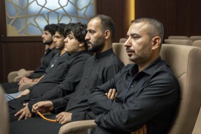قسم الشؤون الفكرية ينظم ورشة في صيانة التراث المخطوط وحفظه لوفد من ميسان